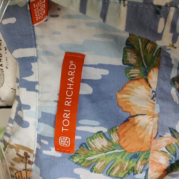 Vintage Tory Richard Made In Hawaii USA Hawaiian Shirt Cotton Lawn SZ: 2… - Picture 8 of 12